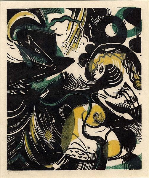 Franz Marc Schopfungsgeschichte II